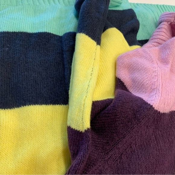 EVRI Knit Cardigan - Multi Stripe-Light‎ Purple Size 2X - Picture 8 of 11